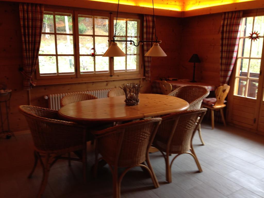 Chalet Charming Grächen Eksteriør bilde