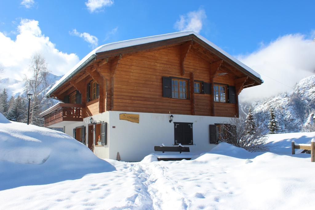 Chalet Charming Grächen Eksteriør bilde