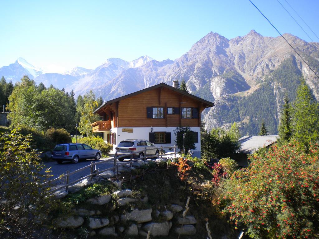 Chalet Charming Grächen Eksteriør bilde