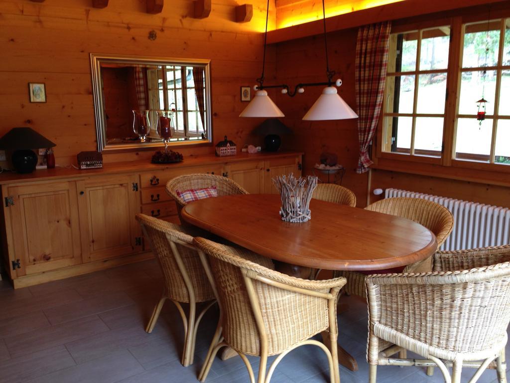 Chalet Charming Grächen Eksteriør bilde