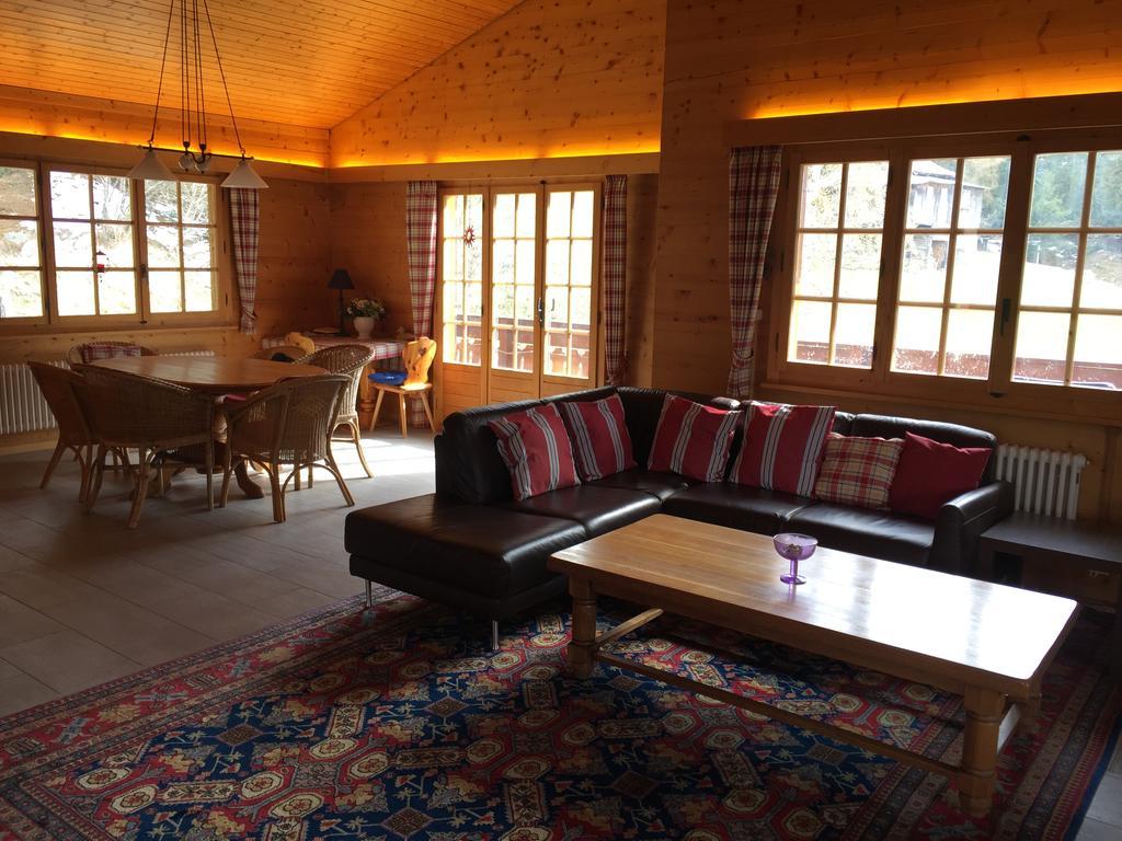 Chalet Charming Grächen Eksteriør bilde