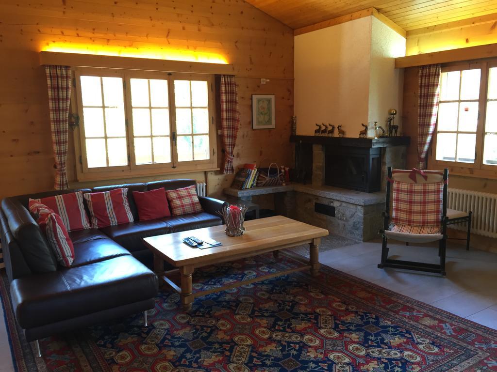 Chalet Charming Grächen Eksteriør bilde