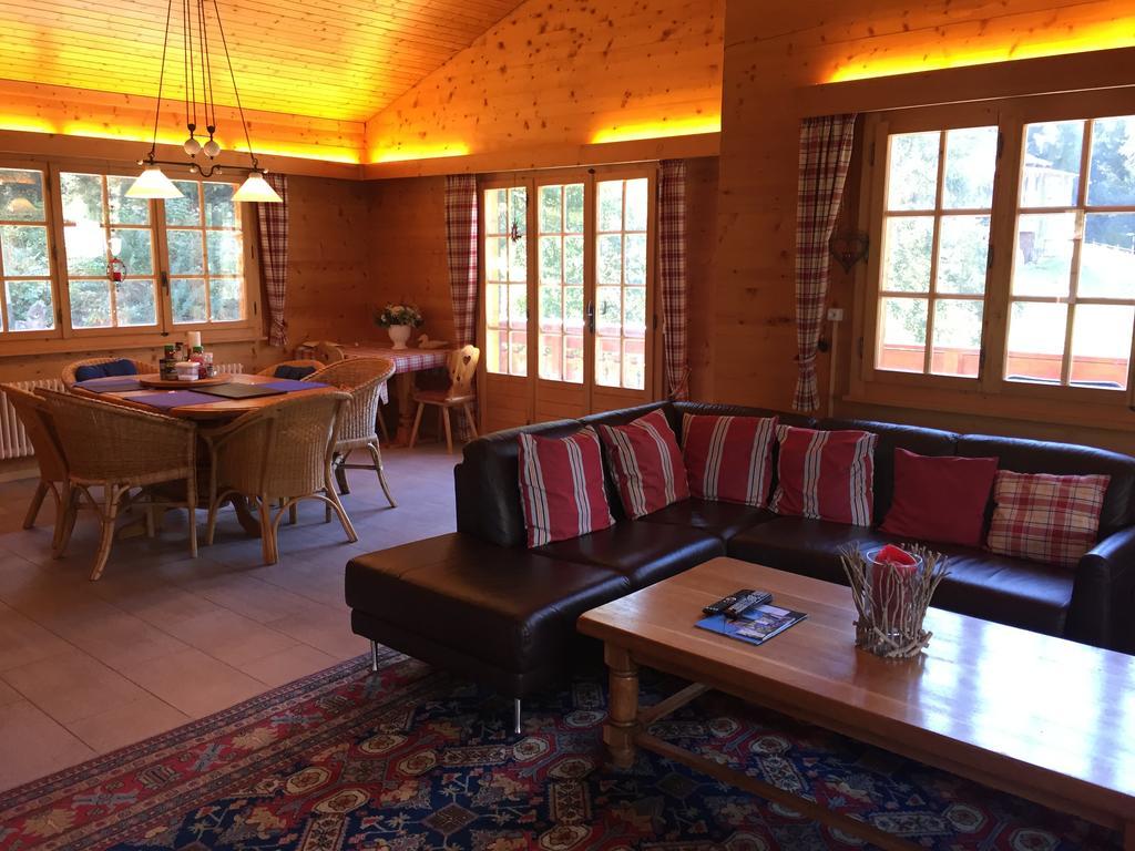 Chalet Charming Grächen Eksteriør bilde