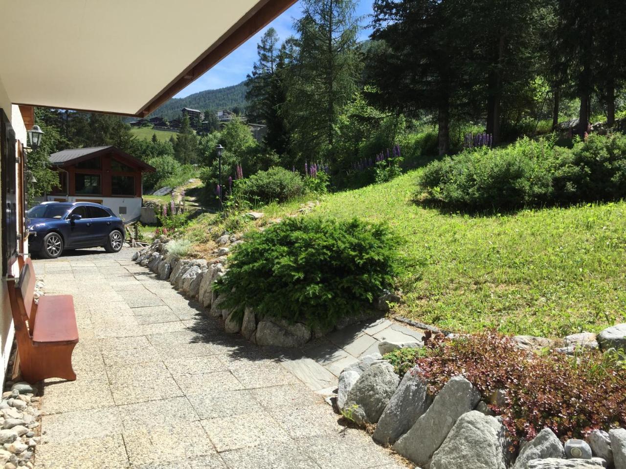 Chalet Charming Grächen Eksteriør bilde