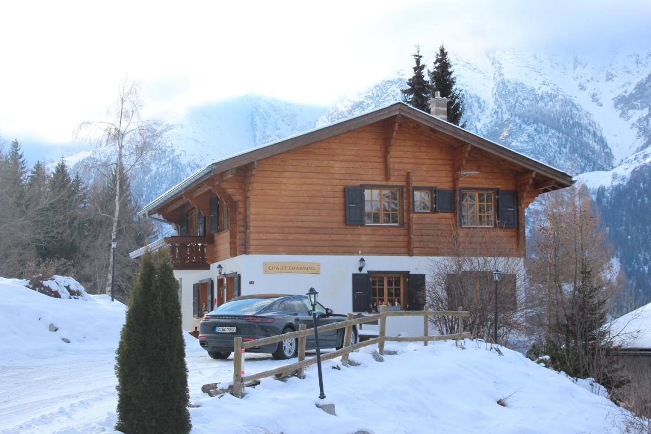 Chalet Charming Grächen Eksteriør bilde