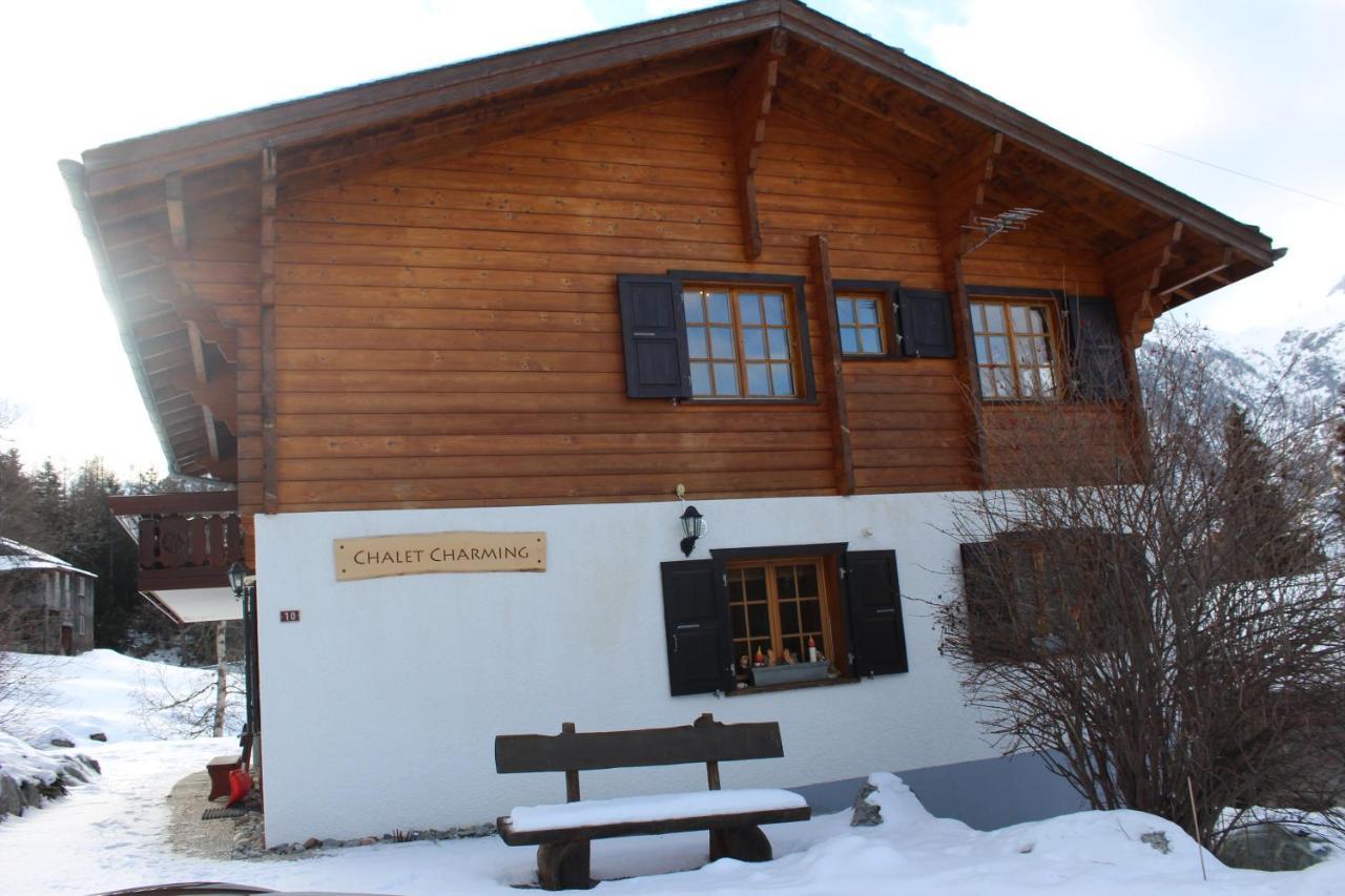 Chalet Charming Grächen Eksteriør bilde