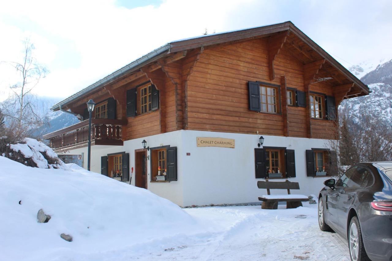 Chalet Charming Grächen Eksteriør bilde