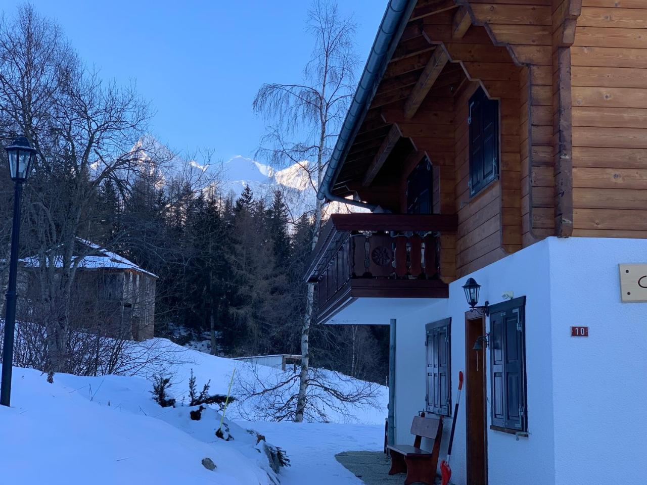 Chalet Charming Grächen Eksteriør bilde